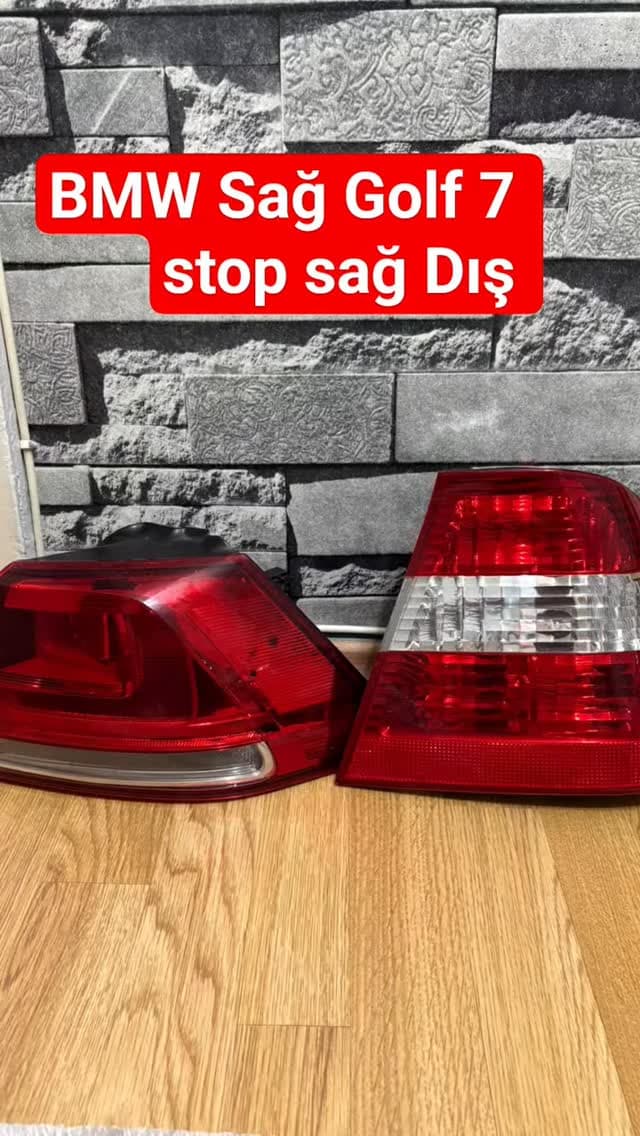 BMW Sağ Stop ve Golf 7 Sağ Dış Stop